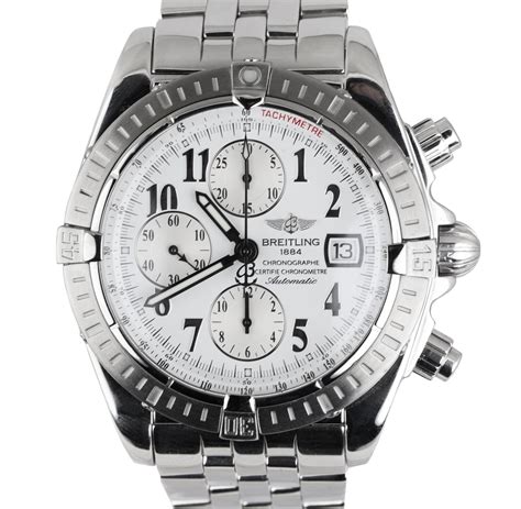 breitling 44mm chronomat evolution|breitling chronomat evolution a13356 price.